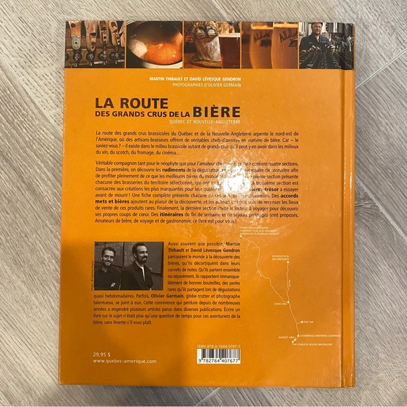 🛍️ 4 for 20$ / Livre La route des Grands Crus de la Bière - Picture 4 of 6